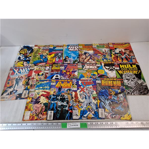 Various Vintage Marvel Comics - Spider Man, The Hulk, The X Men