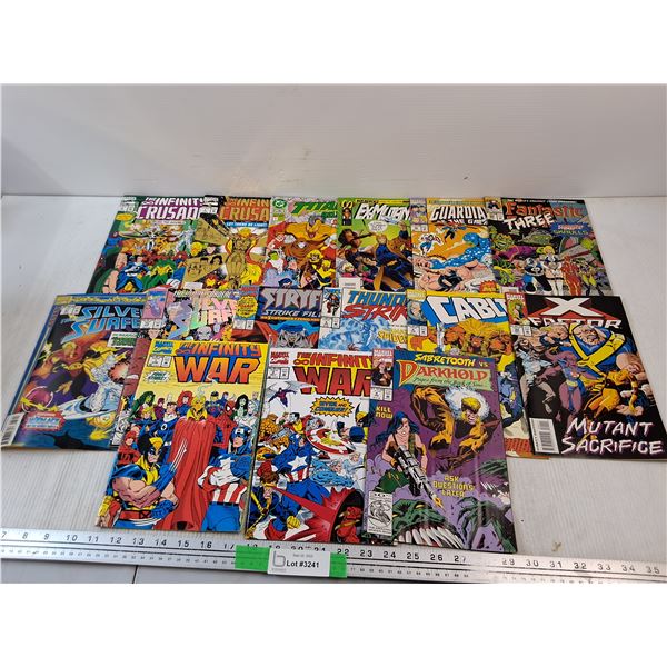 Vintage Marvel Comics - The Infinity War, Fantastic Three, Guardians of the Galaxy