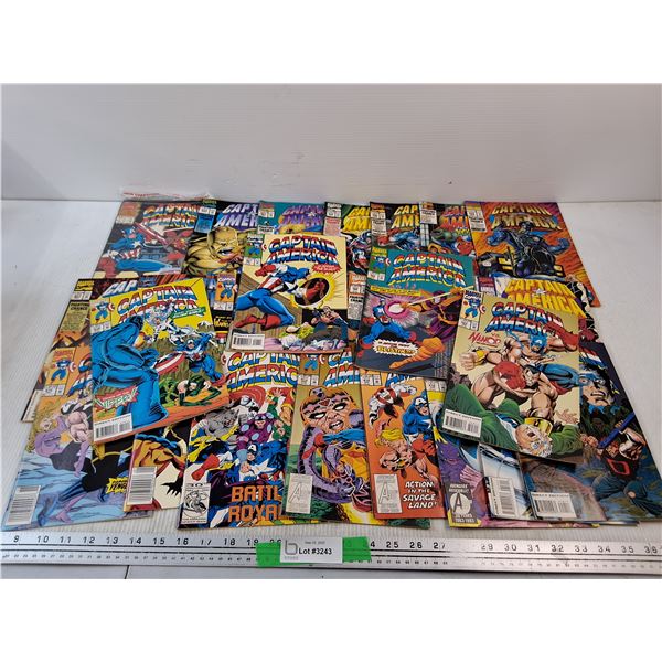 Vintage Marvel Captain America Comics