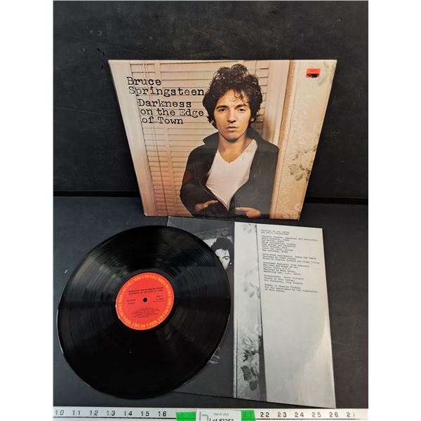 Bruce Springsteen Darkness on the Edge of Town Vinyl Record