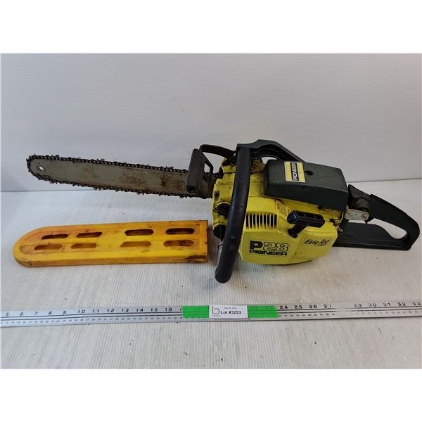 P28 Pioneer Gas Powered Chainsaw - As Is,  Cannot Ship