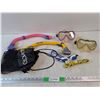 Image 1 : Mesh Bag, Snorkels, Swimming Goggles
