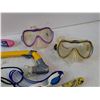 Image 4 : Mesh Bag, Snorkels, Swimming Goggles