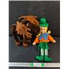 Image 1 : Plush Moose, St Patrick Themed Doll