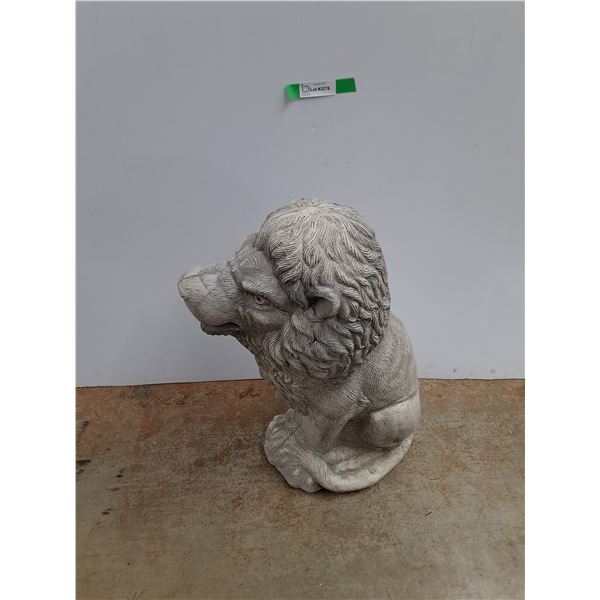 Outdoor Plastic Lion Garden Decoration 24" - PICK UP