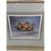 Image 2 : Framed Bowl of Pears Wall Art Print 22" x 20"
