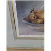 Image 3 : Framed Bowl of Pears Wall Art Print 22" x 20"