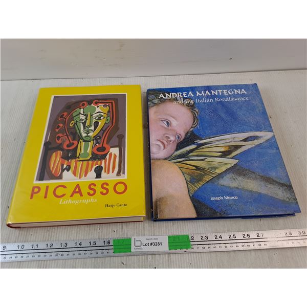 (2) Books - Picasso Lithographs, Andrea Mantegna