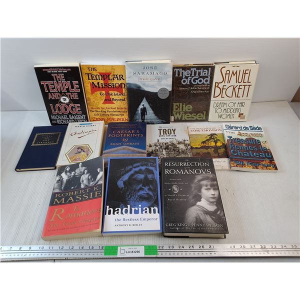 Various Books - The Romanovs, Troy, Samuel Beckett