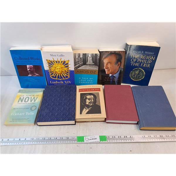 (10) Books - Max Gallo, Amos Oz, Lost Illusions