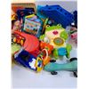 Image 3 : Kids Toys Lot: Playdoh, Tow Truck, Bath Toy, Dolls - As Is