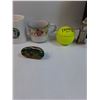 Image 3 : (3) Mugs, Rock Paper Weight, Sask Power Travel Mug, Tennis Candle, Misc