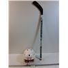Image 1 : Bauer Girls Hockey Helmet - Size 6-6.25 & Floor Hockey 34" Hockey Stick - PICK UP
