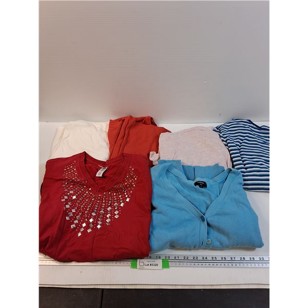 (6) Womens Shirts - Size XL-XXL