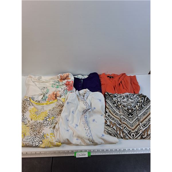 (6) Womens Shirts - Size XL-XXL