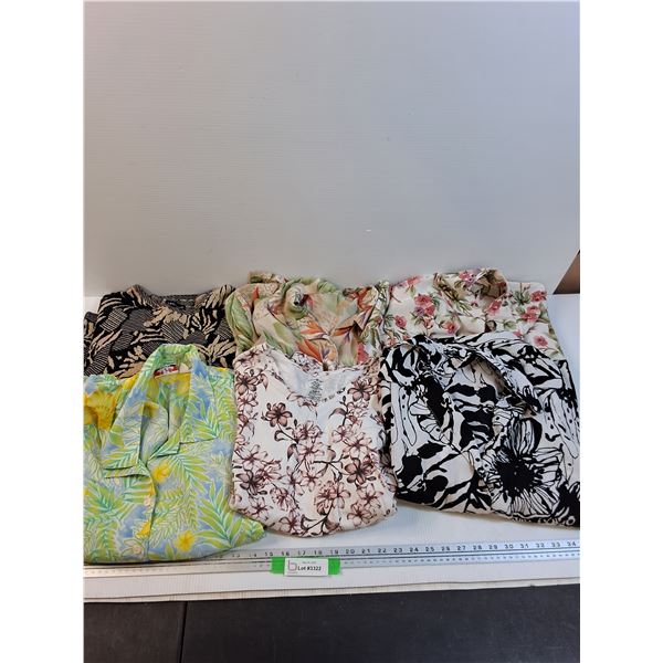 (6) Womens Shirts - Size XL-XXL