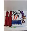 Image 1 : (2) Skip Ropes, Weighted Exercise Ankle & Wrist Weights, Hand Strengthener