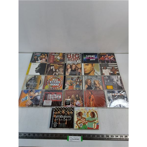 (22) CD's (Caribbean, Girl's Night Out, Toni Braxton)