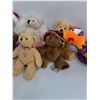 Image 3 : (9) Stuffy Toys - All Clean (SEARS Kringle Bear),  Gund, Russ, Angel Bear