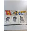 Image 1 : (3) African Children Charcoal Sketches, (2) Simpsons Place Mats, (3) Saskatoon Blades Posters