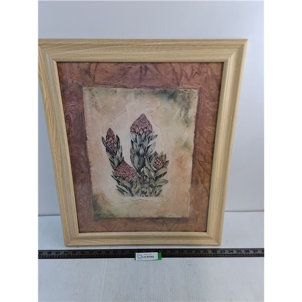 Wood Framed Wall Art - 19.5" x 23.5" - Pickup Preferred