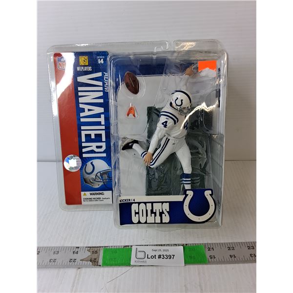 Adam Vinatieri Indianapolis Colts Figurine-NIB