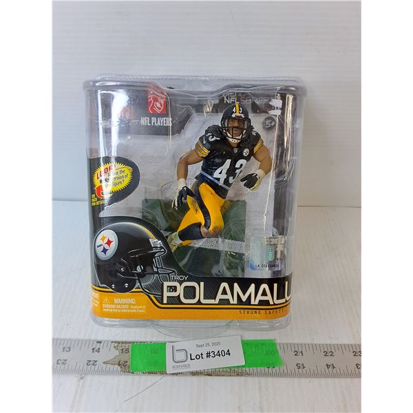 Troy Polamalu Pittsburgh Steelers Figurine- NIB