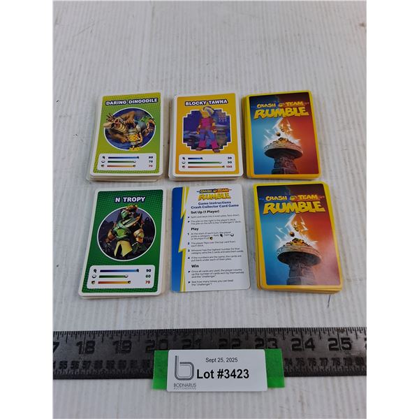 "Crash Team Rumble" Card Game