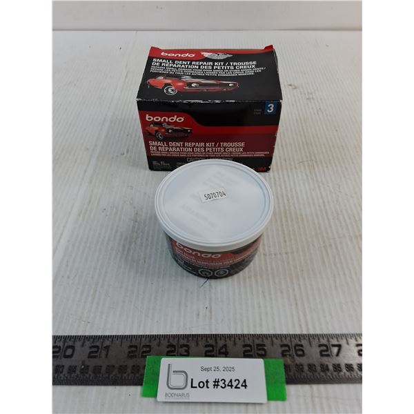 Bondo Small Dent Repair Kit - Only Includes Body Filler 170g Sealed