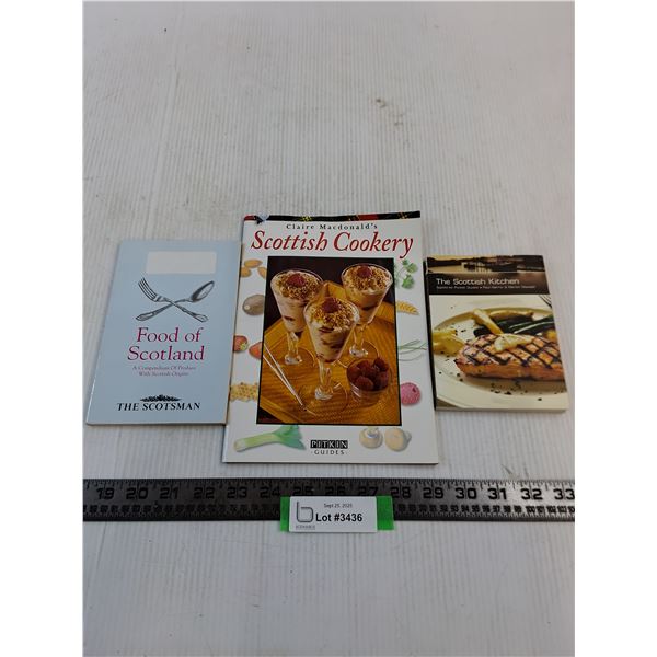 (3) Scottish Cook Booklets