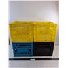Image 1 : (4) Plastic Milk Crates - 13x13x11" Each - Pickup Only