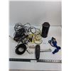 Image 1 : Assorted Electronics Cords, RCA Remote, D-Link Wi-Fi Router - Untested