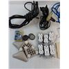 Image 3 : Assorted Electrical/Cords, Furniture Feet, Misc.