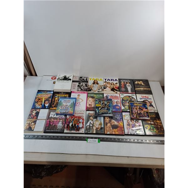 (24) DVD Movies/Sets (Goonies, Black Panther, Bridesmaids)