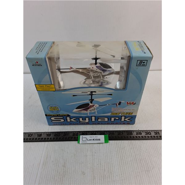 Skylark Mini RC Helicopter - Appears Unused