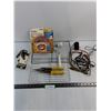 Image 1 : Toilet Set - NOS, Can Opener, Tin Snips, Electronics Cords, Cooling Racks