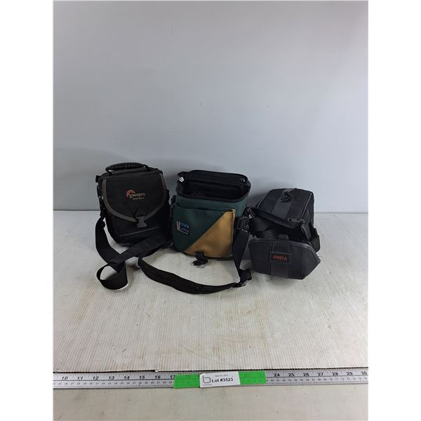 (3) Camera Bags