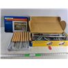 Image 1 : 8 Piece Wood Chisel Set, Tile Cutting Tool