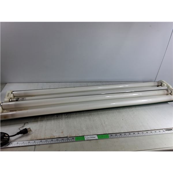 (2) Florescent Lights, Plant Lights (Working) (Cannot Ship) 50"
