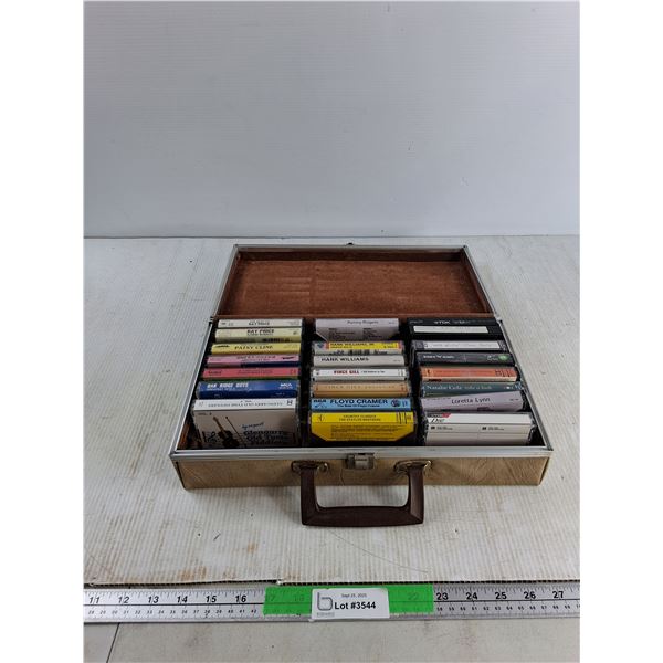 Miscellaneous Cassette Tapes in Case