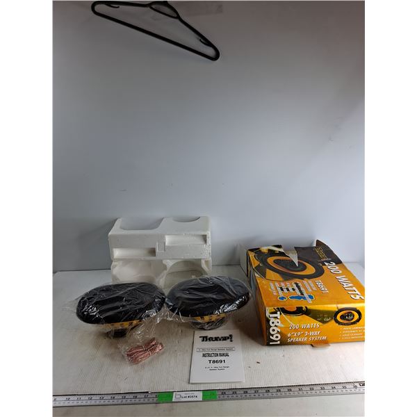 Thump 3 Way Speakers