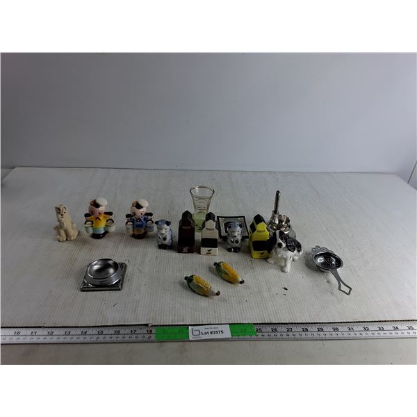 Porcelain Salt & Pepper Shakers, Miscellaneous