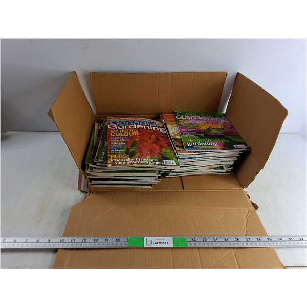 Lot Of Canadian Gardening Magazines