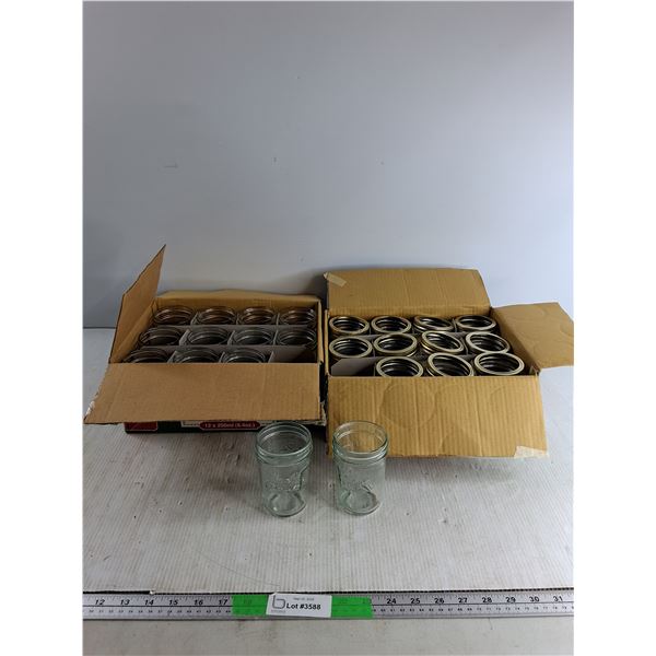 (2) Cases Of Mason Jars - PICK UP