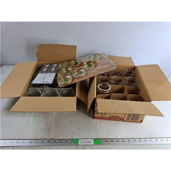 Miscellaneous Mason Jars And Lids - PICK UP