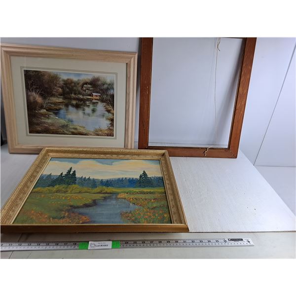 Miscellaneous Paintings Up To 23"x20"