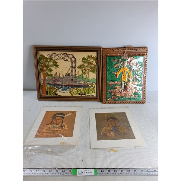 (2) Art Prints, Misc