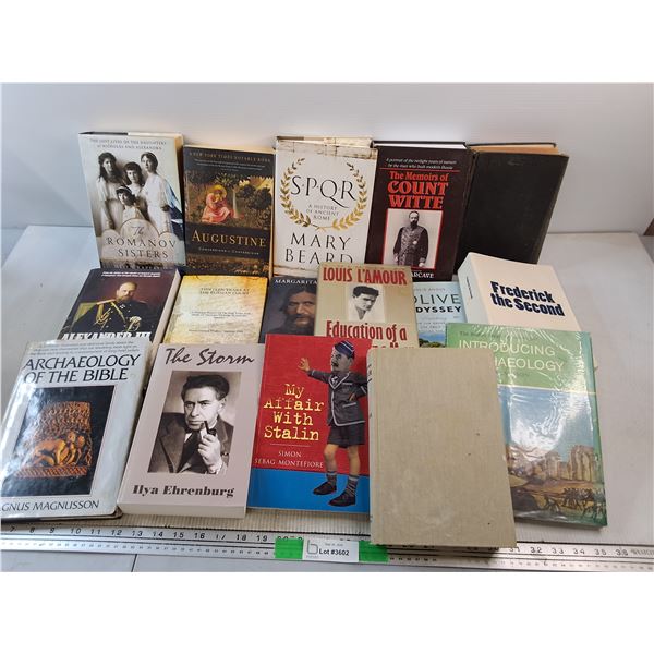 *Various Books - Augustine, The Romanov Sisters, My Affair with Stalin