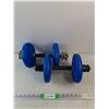 Image 1 : (2) 10 lbs Dumbbells - PICK UP
