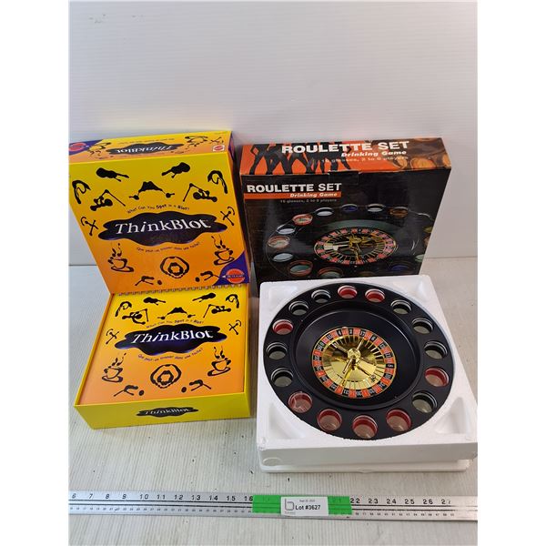Think Blot Game, Roulette Set Drinking Game